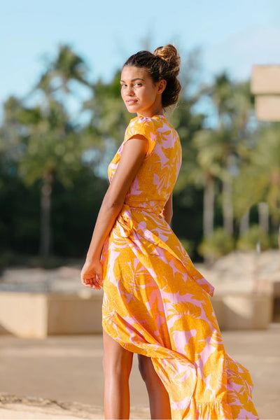 Canary Islands Wrap Dress – bfree boutique